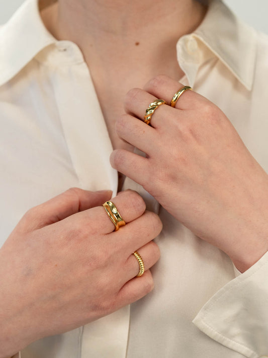 Gold Classic Ring