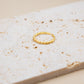 Gold Light Croissant Ring