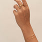 Gold Ripple Ring