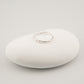 Silver Light Croissant Ring