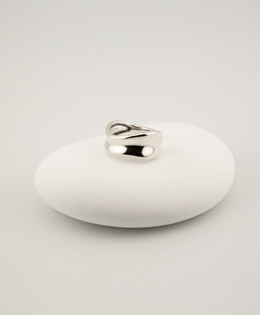 Silver Flow Ring